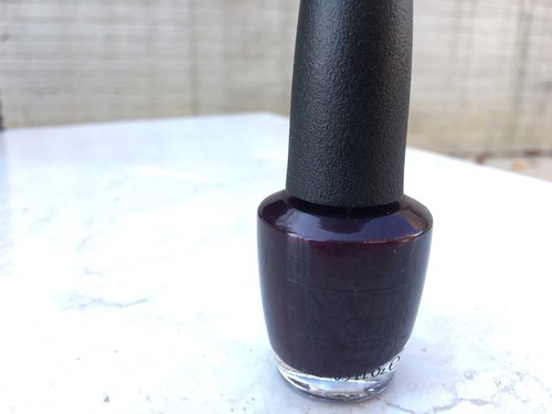 Opi black cherry - black,